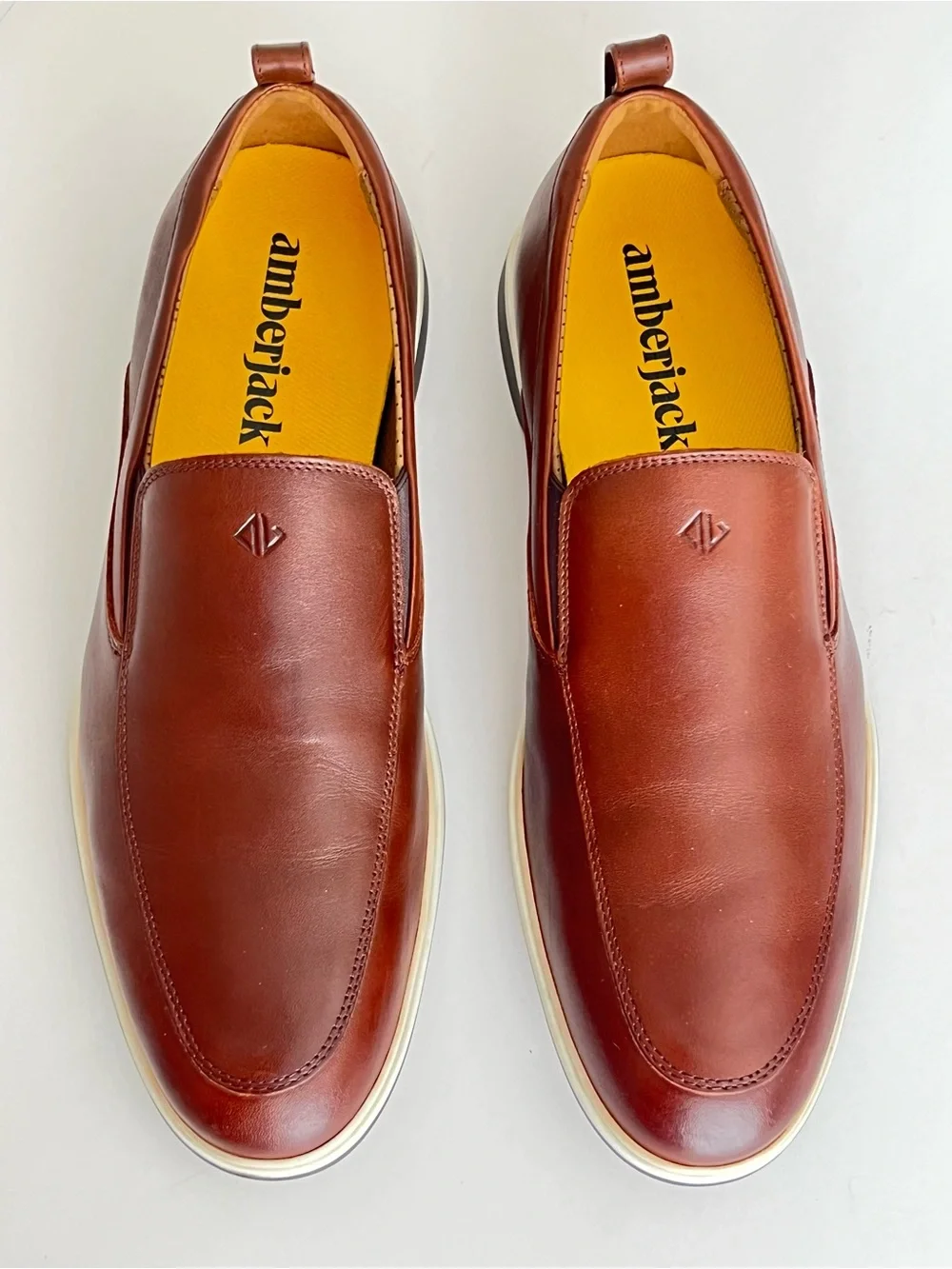 Amberjack the slip on leather loafers 10.5
